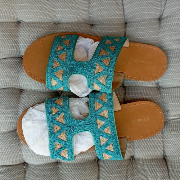 NWT Chumbak Seagrass Slippers - Picture 2 of 11